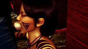 Эта монстр-девушка из Furrhouse глава 16 часть 1 идёт ва-банк с глубоким горлом на гигантов, сцеживая яйца в групповой сцене.