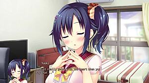 enjoying watashi ga suki nara suki tte itte with yuuki goshogawara in sword art online scene