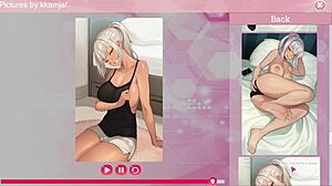 לחץ בביטחון דרך הרפתקאות יוגורט אינטנסיביות של הנטאי אנימה-משחק