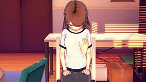 I-I dive into Koikatu hentai with wild pussy fucking... oh man!