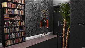 Ei, Being a DIK 313 tem aqueles peitos grandes em ação de jogo 3D, sabe?