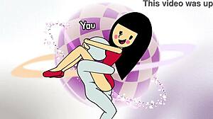 oh omule, remix 7 de hexanne cu cowgirl sălbatic și creampie!