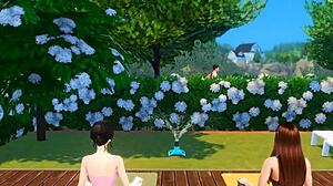 Minha Vizinha Gostosa 3 Aparece em Versão Preview Cartoon 3D com Elementos Sims