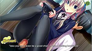 Tenioha Matsuri Route End with Girlfriend Hard Fucking