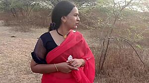 Desi Indian Marathi Kavita Bhabhi Fucked Hard in Jungle Scene