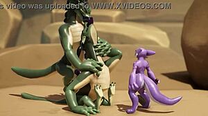 gay furry kobold party turns wild with steamy encounters