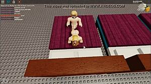 Feeling Every Moment of Intense Anal Sex in Roblox Night
