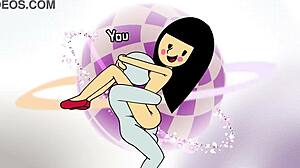 Oh man, remix 7 door Hexanne met wilde cowgirl en creampie actie!