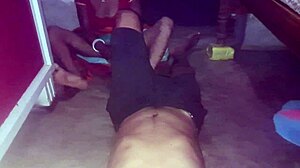 My step sis caught me jarking, went hard! 😈