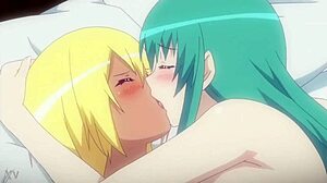 Lesbian Kissing Scene in Raw Action