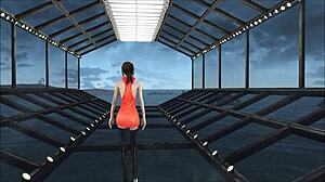 Hey, check out this Fallout 4 fashion show with teen flair!