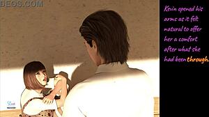 Hentai Cat Girl Shares Lovey Dovey Moments with Husband in Outdoor Public Doggystyle and Missionary Creampie