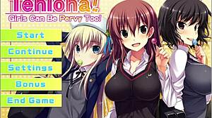 Tenioha Matsuri Route End with Girlfriend Hard Fucking