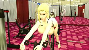 Dragon Ball Epi 31: Stunning Blonde Wife Bound and Taken as Slave