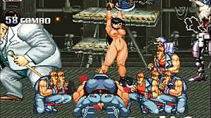 Harley Quinn Takes Creampie in Wild Doggystyle Gangbang Scene! Watch the Hentai Mugen Action Unfold.