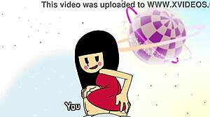 Åh man, remix 7 av hexanne med vild cowgirl och creampie action!