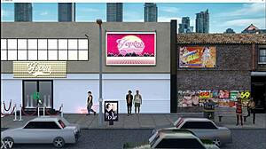 nasty city game preview with wild striptease action