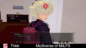 oh mommy, let's explore this erotic multiverse of milfs together in the hentai game