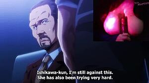 Hot Idol Contest unfolds in Imaria episode 2. A chubby wife with big boobs stuns on webcam while watching hentai on Ivyadventure.