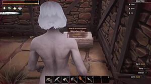 conan exiles part 5 brings sexy orgy with gangbang and bdsm action in hentai