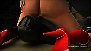 batman takes on supergirl in wild 3d clash