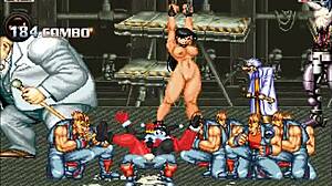 Harley Quinn Takes Creampie in Wild Doggystyle Gangbang Scene! Watch the Hentai Mugen Action Unfold.