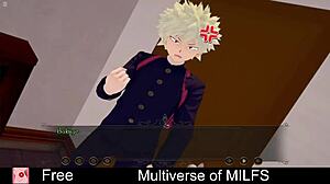 oh mommy, let's explore this erotic multiverse of milfs together in the hentai game