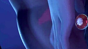 Night-Time Giantess Performs Anal Vore with Huge Toys and Insertions