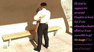 Hentai Kedi Kız Kocasıyla Açık Hava Halkalı Doggystyle ve Missionary Creampie'de Sevgi Dolu Anlar Paylaşıyor