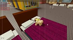 Feeling Every Moment of Intense Anal Sex in Roblox Night