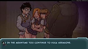 Hermione gets her pussy pounded in big tits orgy with orgasm and doggystyle group action