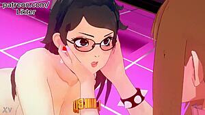 Sarada Takes Hard BBC in Wild Animation