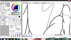 Artist sketches ecchi upskirt view of black clover girl in panties under skirt.