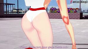 Power Girl takes raw sex from Superman in full fantasy by Fantasyking3!