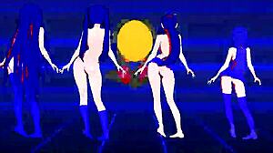 hey, let's watch this ghost dance with pacman