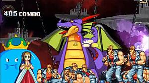 Hentai Mugen Mina Majikina in Wild Gangbang Scene