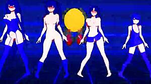 Эй, давай глянем танец призрака с Пакманом в хентае