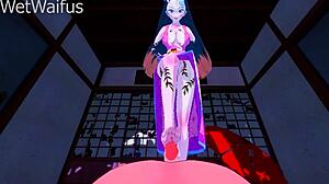 Heyy, check Nezuko in this intimate Demon Slayer hentai sex scene, so hot!