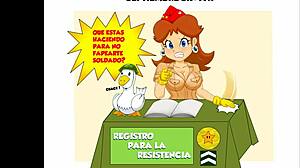 Hey, check out this Peach, Rosalina, and Daisy hentai fanart compilation from 2023 with princess themes.