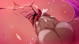 Tetona babe with huge tits gets fucked hard in intense hentai pounding action scene after scene