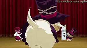 Bold Sexy Anime Girl Dances Seductively On Pole