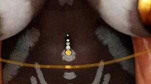 Горещ секс с огнена брюнетка в 3D анимация, уау!