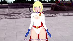 Power Girl takes raw sex from Superman in full fantasy by Fantasyking3!