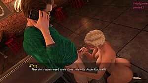 Fetish Locator 39 - Blonde Feminist Barrista Gets Fucked Hard in Outfit with Blowjob Bukkake on Big Tits