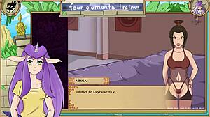 Avatar Airbender Trainer: Licking Pussy in Part 47
