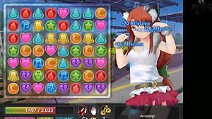 huniepop uncensored part 7, redhead alien seduces on beach?