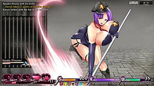 Karryns Prison Hentai Game Ep 8 Shows The Monster Orc Falling Deeply For The Huge Tits Warden Girl. Romantic Femdom Moments Unfold With Her Skirt And Asian Charm.