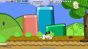 Peach Untold Tale gameplay 1-2-1-b gangbang action!