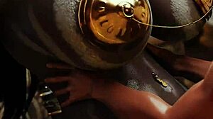 Sexo Quente com Morena Fogosa em Animação 3D, Uau!