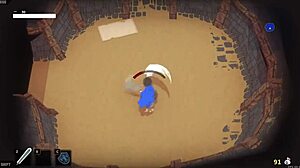 oh man, this labyrinth of estras gameplay gets wild with 3d domination and femdom blowjobs